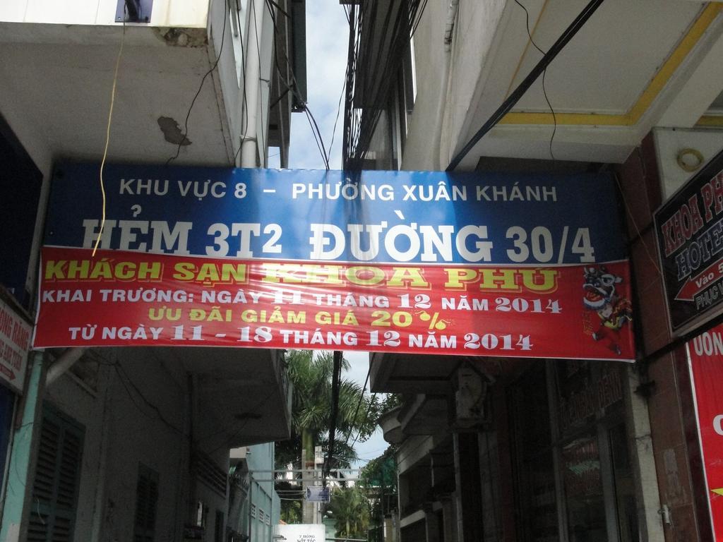 Khoa Phu Hotel Cần Thơ Kültér fotó